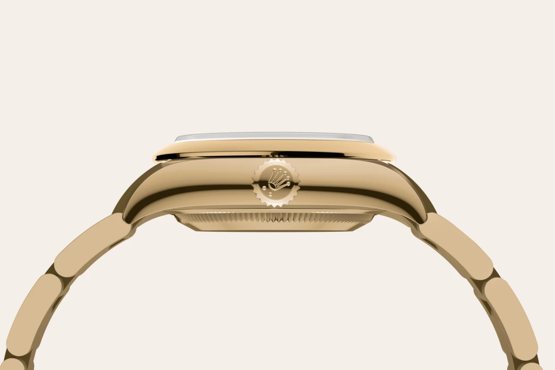 Rolex Oyster Perpetual 28, 18 Karat Gelbgold