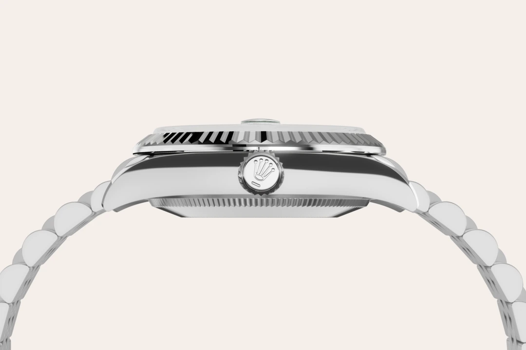 Rolex Datejust 31, Rolesor weiß