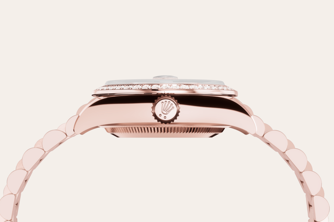 Rolex Lady-Datejust, 18 Karat Everose-Gold