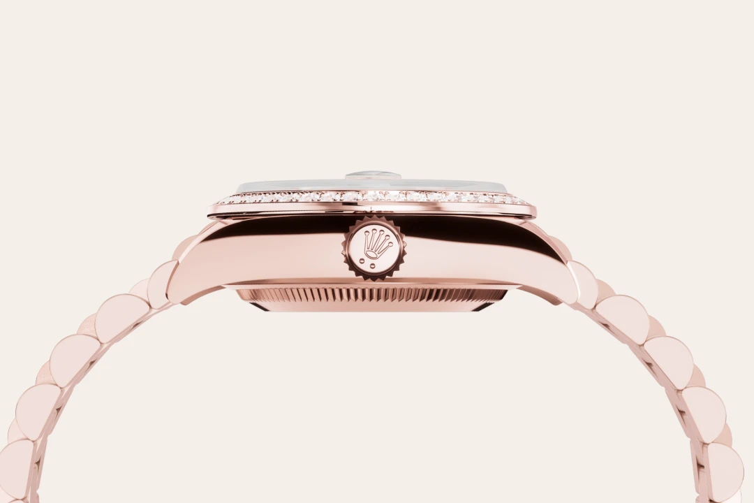 Rolex Lady-Datejust, 18 Karat Everose-Gold