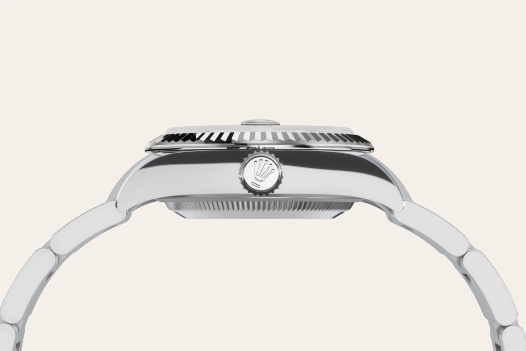 Rolex Lady-Datejust, Rolesor weiß