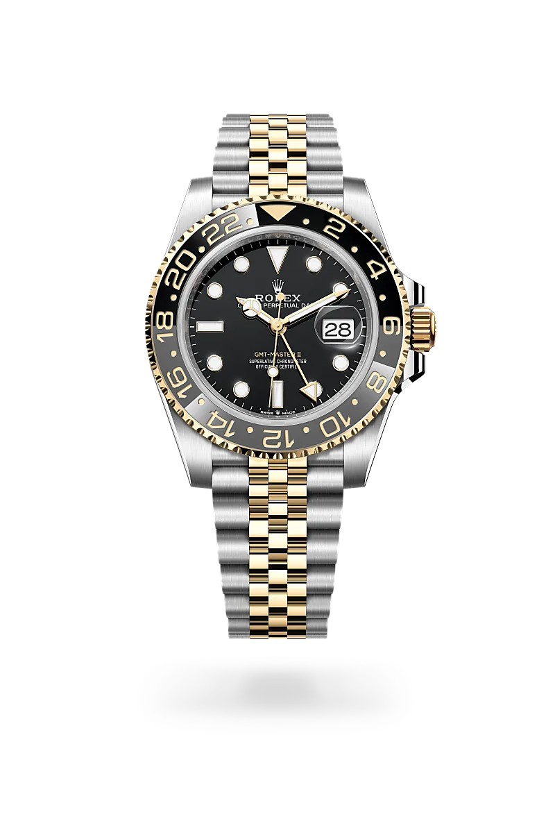 Rolex GMT-Master II, Kratzfestes Saphirglas, Jubilee, fünfreihig